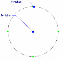 Kreis (circle) – BricsCAD Hilfe