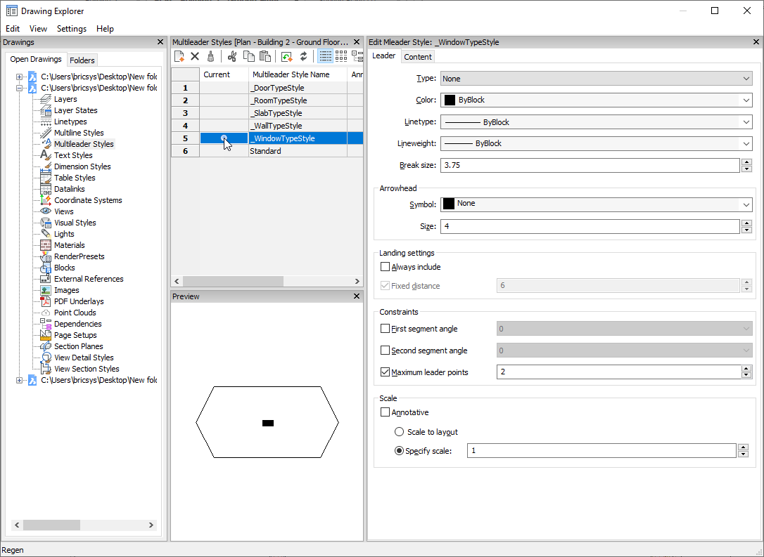 Etichette Bim Bricscad Centro Assistenza